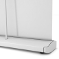 Preview: White Premium Rollup ohne Druck 85 x 225 cm | Kassette weiß oder schwarz